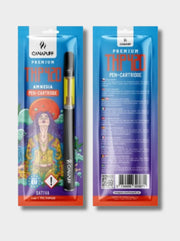 Amnesia THP420 79% Pen + Kartusche 2 Verpackungen mit Rückseite
