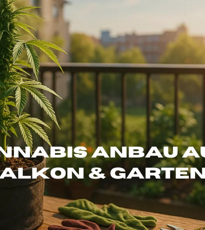 Cannabis Anbau auf Balkon - Ratgeber für Einsteiger