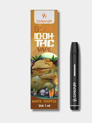 Canapuff 10-OH-THC Vape Pen White Truffle – Einweg-Vape mit 95 % 10-OH-THC.