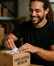 So läuft die Bestellung und der Versand bei HHC Kiosk Berlin ab