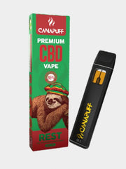 Canapuff Premium CBD Vape Rest 95 Prozent Einweg Vape Gerät