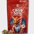 CBG9 Blüten Blood Orange 50% von Canapuff, aromatische Hanfblüten mit Zitrusaroma, THC unter 0,2%, HHC Kiosk Berlin