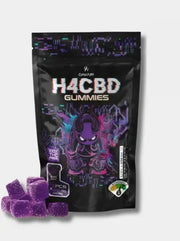 Canapuff H4CBD Gummibärchen Schwarze Traube 125 mg 5 Stück