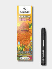 CanaPuff HHCA Tangie Dream Vape Pen mit Verpackung