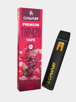 Canapuff THP420 Vape Black Cherry Fizz 79%