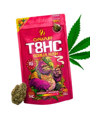 Gorilla Kush T8HC Blüten 99% 1 Gramm Packung von Canapuff