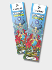 Canapuff THP420 Einweg Vape Pen Jealousy doppel Verpackung