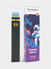 Cannastra Cosmic Berry H4CBD 95 Prozent Vape Pen 1 ml mit Verpackung