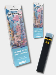 Canntropy 8-OH-HHC Vape Pen Churroz 90% 2 Verpackungen.