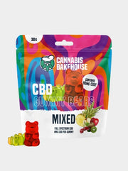CBD Gummibärchen Mixed von Cannabis Bakehouse mit 90mg CBD fruchtige Gummy Bears