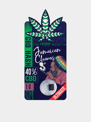 CBD Hasch Jamaican Charas von Euphoria mit 40 Prozent CBD 1g traditioneller Hash