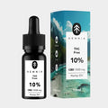 CBD Öl 10 Prozent THC frei von Hemnia 10 ml mit 1000 mg CBD in Flasche mit Pipette