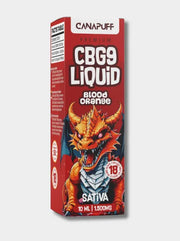 CBG9 Liquid Blood Orange von Canapuff 10 ml mit 1500 mg für Vape Geräte fruchtiges Blutorangen Aroma