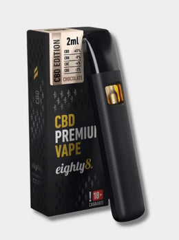 Eighty8 CBD Vape Pen mit Schokoladen Geschmack