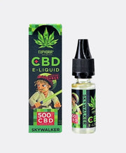 CBD E‑Liquid Skywalker OG 500 mg mit Verpackung