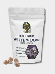 Cannabissamen White Widow Feminisiert Hybrid - 19% THC Yama Seeds