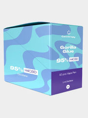 H4CBD Vape Pen Gorilla Glue von Canntropy als 10er Box mit Verpackung