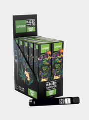 Euphoria H4CBD Vape Pen Grape Mint Display Box mit mehreren Geräten und Verpackungen