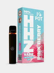 Pink Berry HHZ Vape 95% I Love Pot - Einweg-Vape und Verpackung