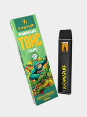 Jungle Monkey T8HC Vape 95% Canapuff - Einweg-Vape und Verpackung