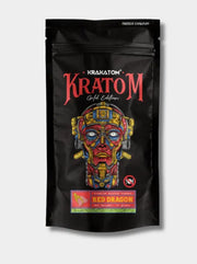 Krakatom Kratom Pulver Red Dragon Gold Edition