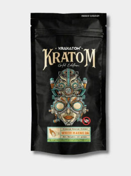 Krakatom White Maeng Da Gold Edition Kratom Pulver