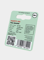 Pappy OG Cannabis Samen Daten THC Blütezeit Full Season