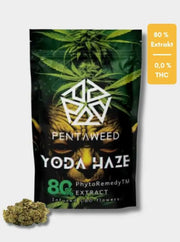 PentaWeed YODA HAZE Blüten 80% Phytoremedy Verpackung