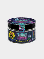 T9HC Flower Damiana OG Kush 3g Glasdose von Euphoria Herbal Mix hochwertige Blüten