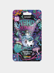 T9HC Flower Northern Lights 1g von Euphoria bunte Verpackung mit starkem Design Cannabis Blüten Alternative HHC Kiosk Berlin kaufen