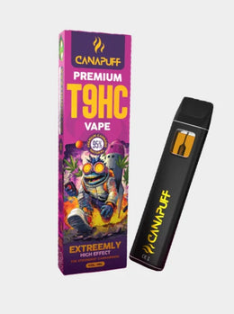 T9HC Vape von Canapuff als Einweg Vaporizer mit intensivem Effekt und kompaktem Design
