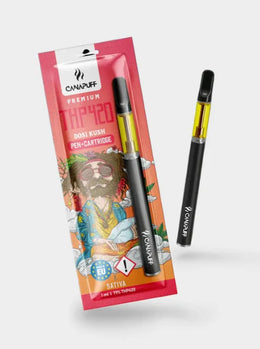 THP420 Pen Cartridge Dosi Kush von Canapuff 1 ml Vape mit Pen und vorgefüllter Kartusche