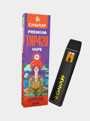 THP420 Vape Amnesia von Canapuff als Einweg Vaporizer mit intensivem Aroma und kompaktem Design