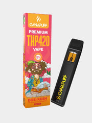 THP420 Vape Dosi Kush von Canapuff als Einweg Vaporizer mit intensivem Aroma und kompaktem Design