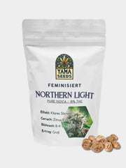 Cannabis Samen Northern Light Feminisiert von Yama Seeds Verpackung